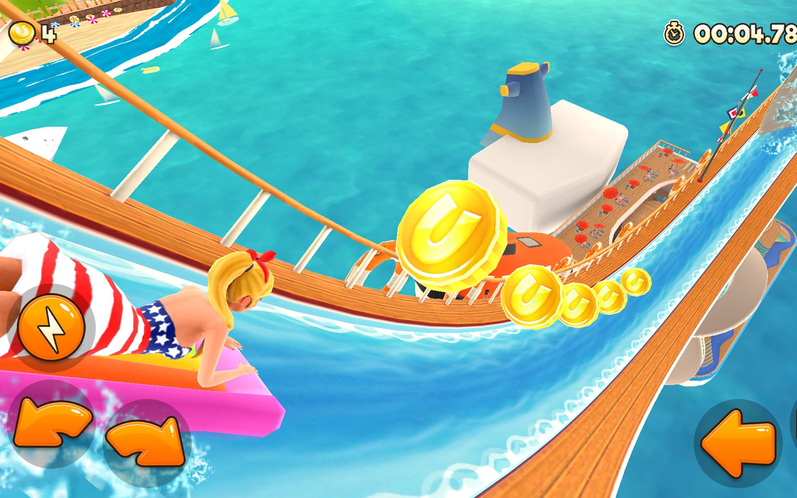 Uphill Rush Water Park Racing Game Screenshot