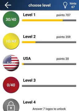 Скриншот игры Quiz: Logo game