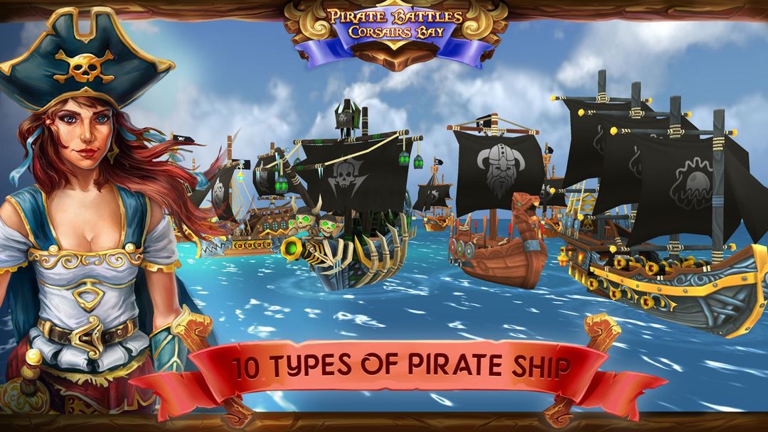Pirate Battles: Corsairs Bay ภาพหน้าจอเกม