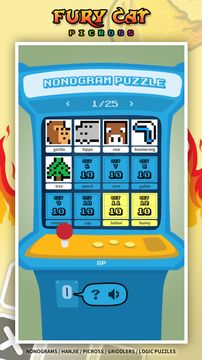 Picross FuryCat - Nonograms Game Screenshot