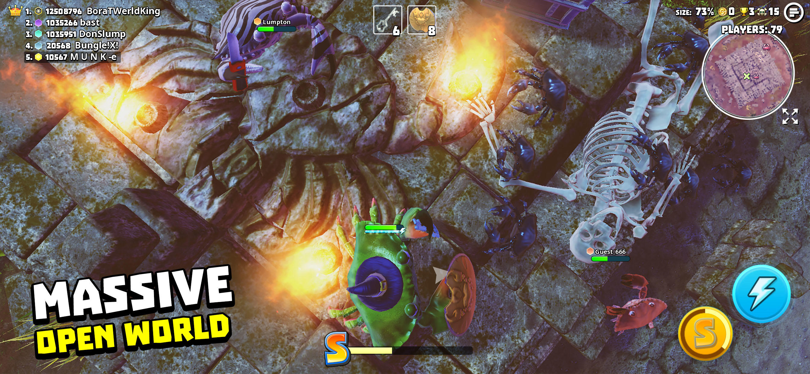 King of Crabs Game Screenshot