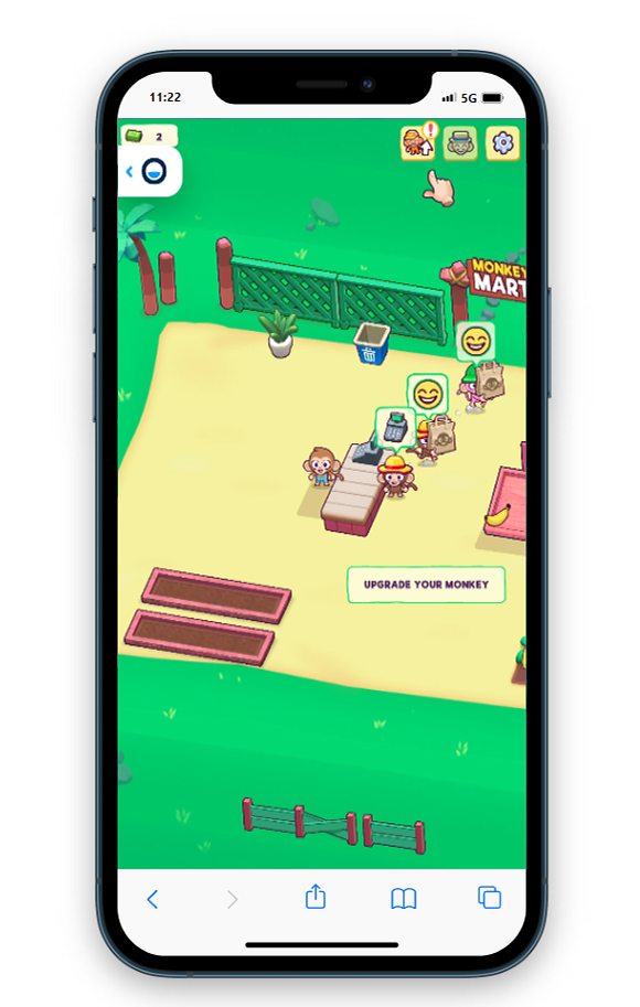 Monkey Mart - monkey manager screenshot game