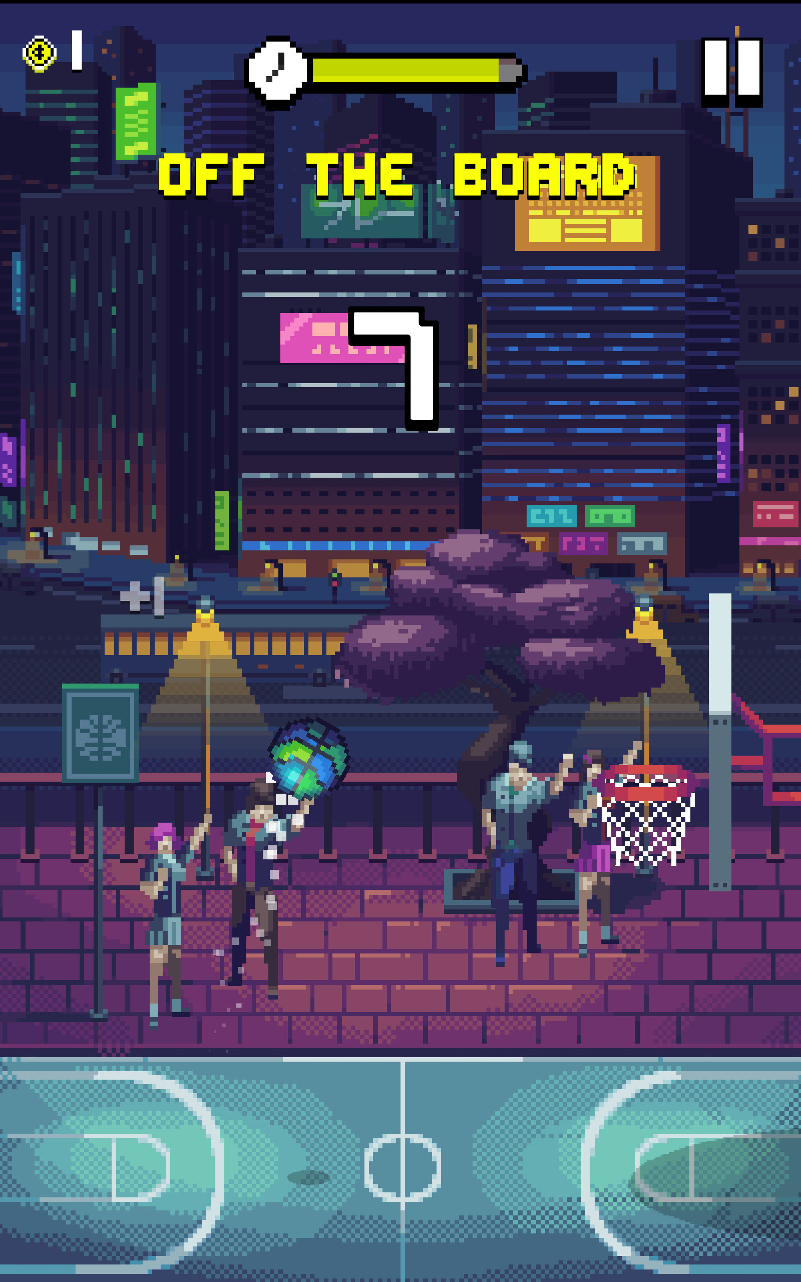 Bouncy Hoops ゲームのスクリーンショット