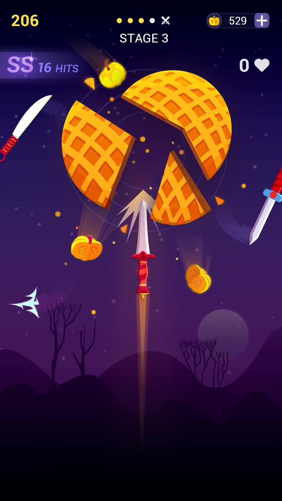 Knife Legend - Knives to rush and hit Fruit & Boss ภาพหน้าจอเกม