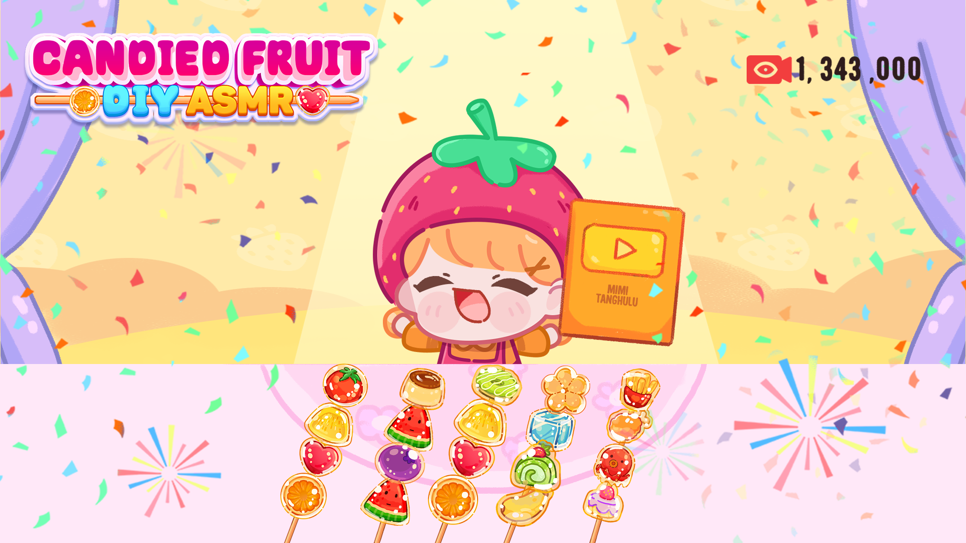 Candied Fruit: DIY ASMR Game Screenshot