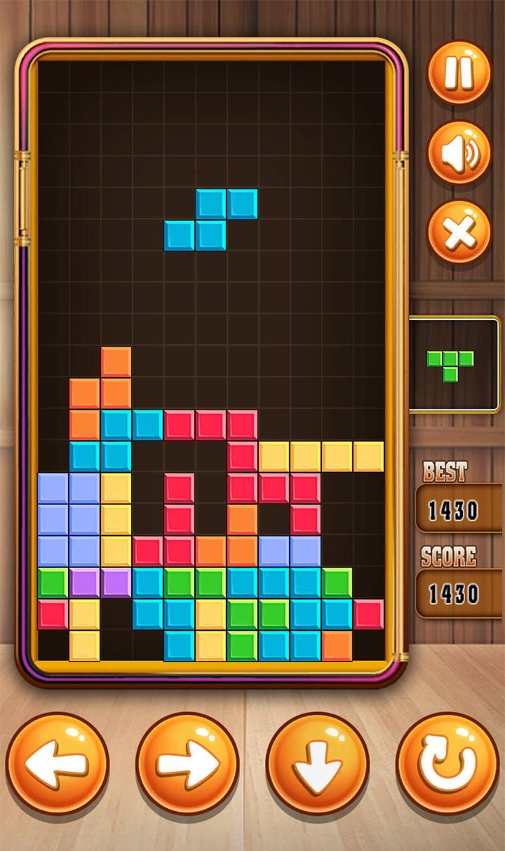 Скриншот игры Block Brick for Tetis