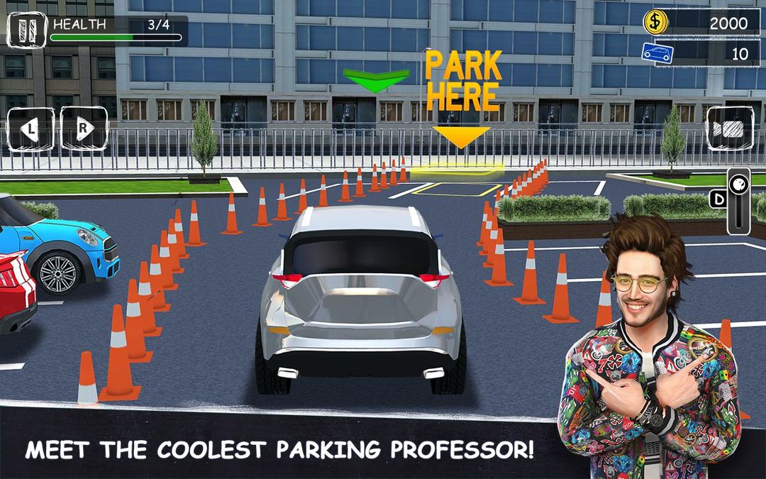 Screenshot of Parking Professor: Car Driving School Simulator 3D