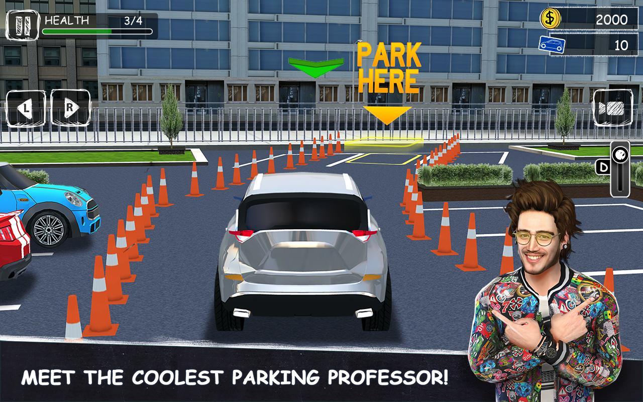 Parking Professor: Car Driving School Simulator 3D Game Screenshot