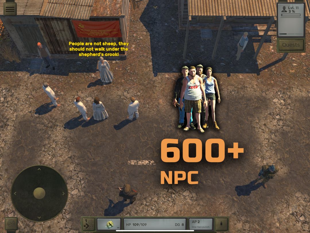Screenshot of Atom RPG