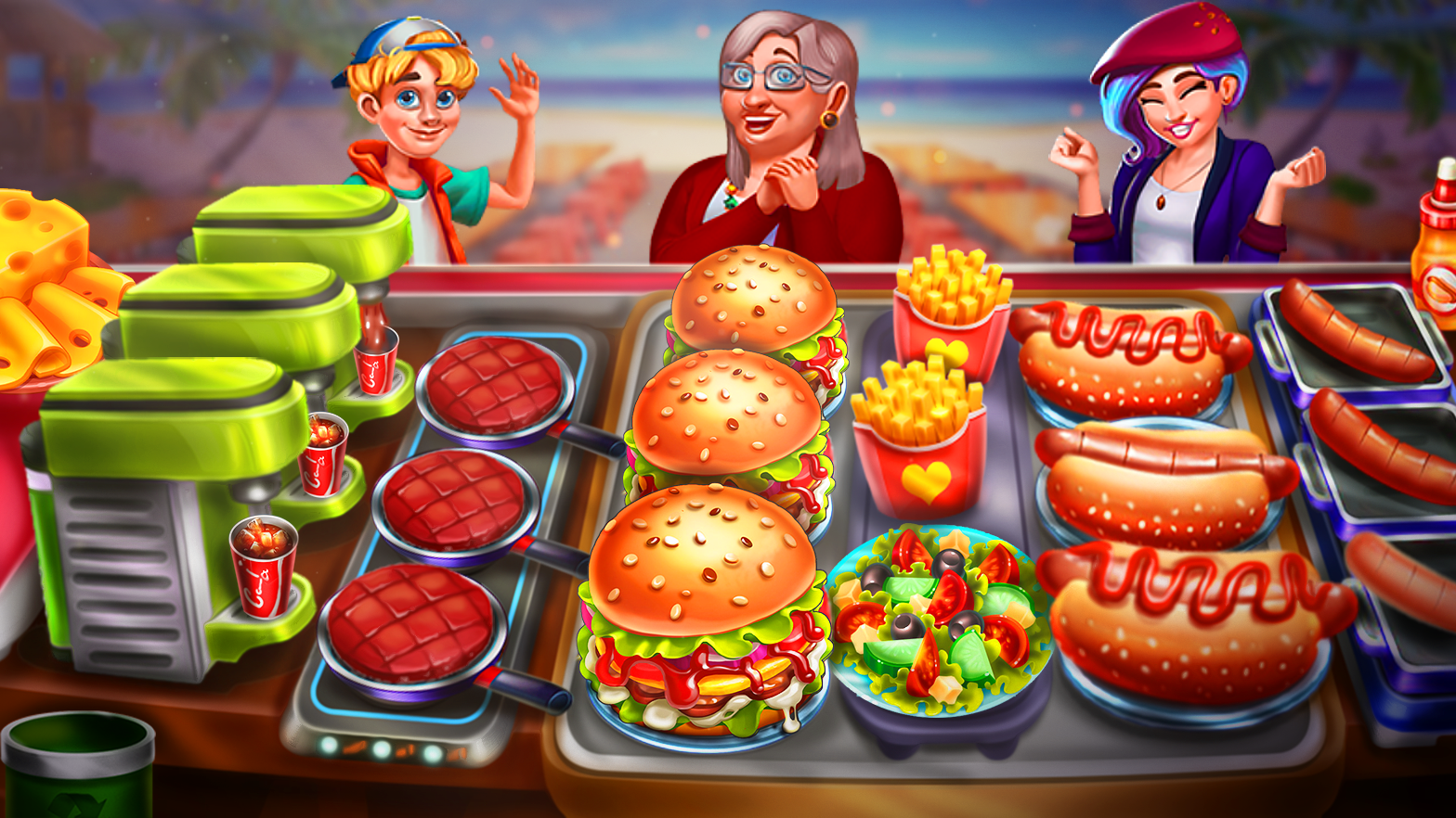 Screenshot 1 of Cucina gustosa Restaurant Game 2.6