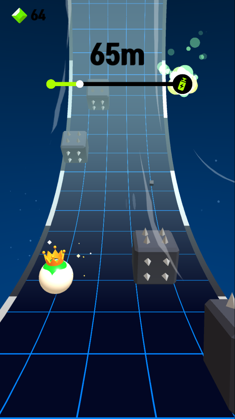 롤링 로드 게임 스크린샷