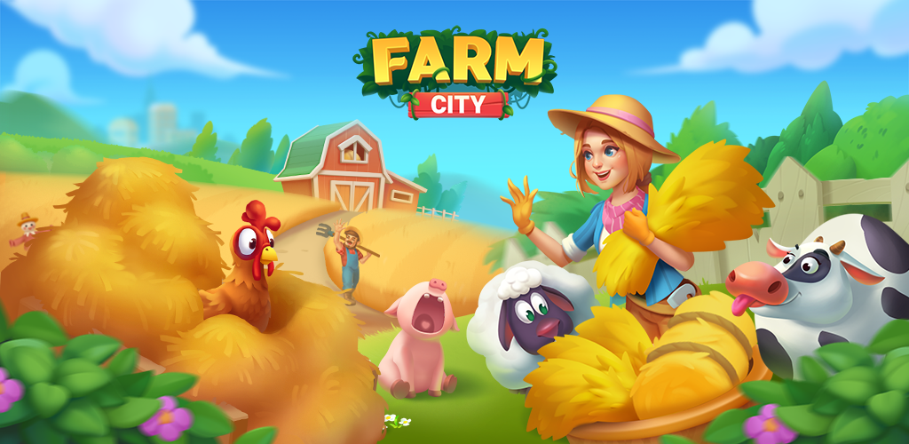 Banner of Farm City: Farming & Building 