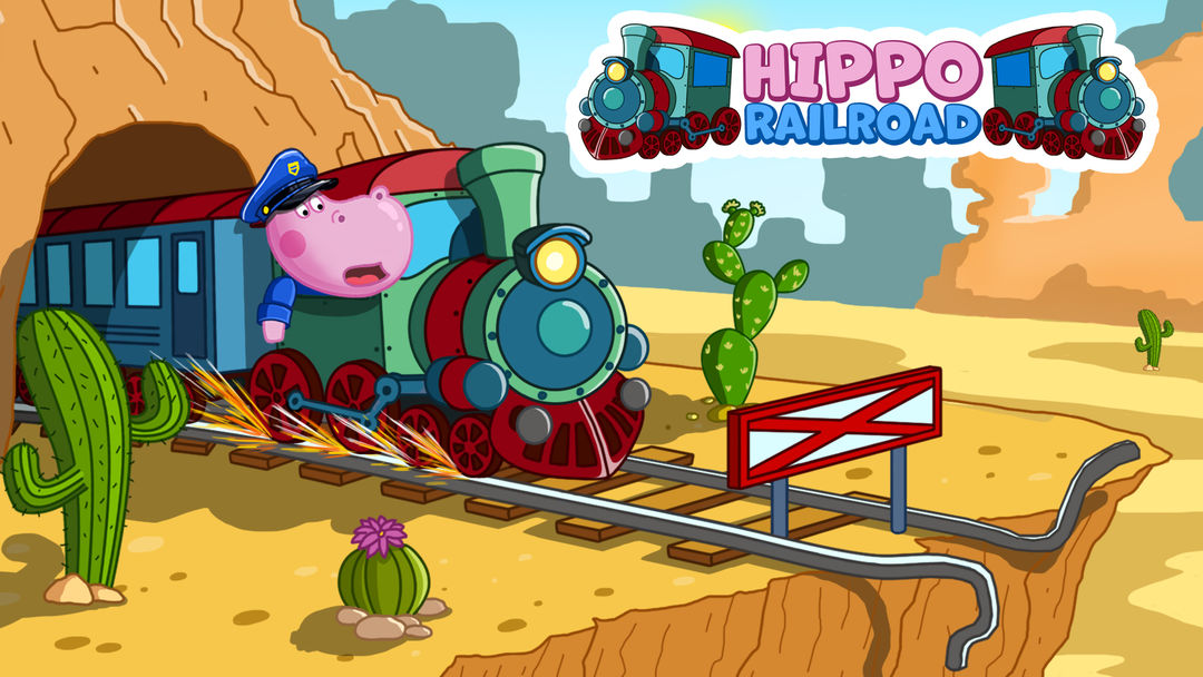 Hippo: Railway Station ภาพหน้าจอเกม