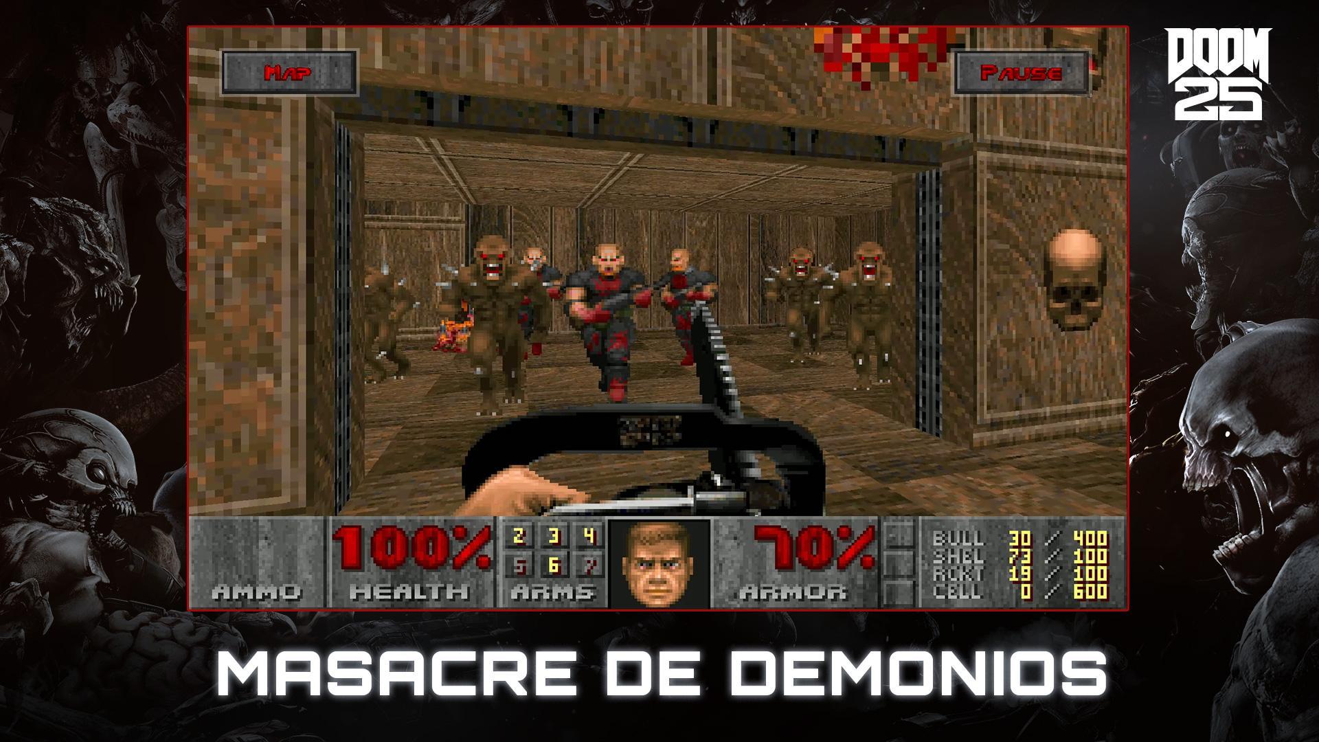 Captura de Pantalla del Juego DOOM