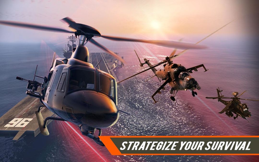군용 헬리콥터 무거운 건쉽 전투 시뮬레이터 게임 스크린 샷