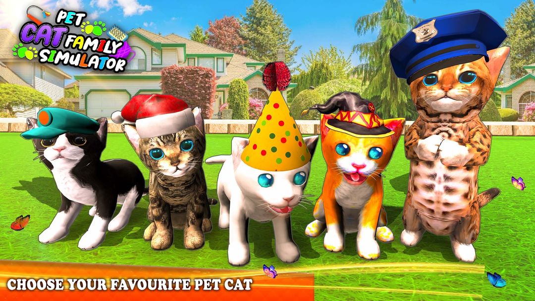 Pet Cat Simulator Cat Games ภาพหน้าจอเกม