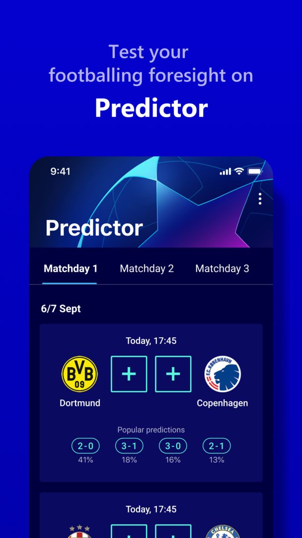 Screenshot of UEFA Gaming: Fantasy Football