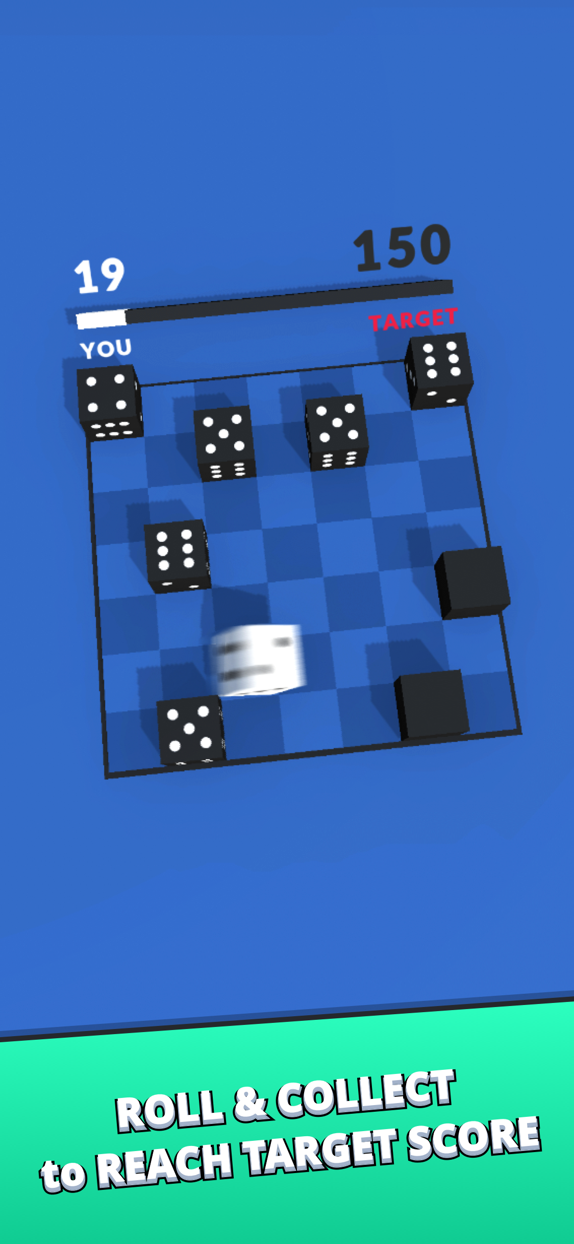 Swipe Dice Game Screenshot