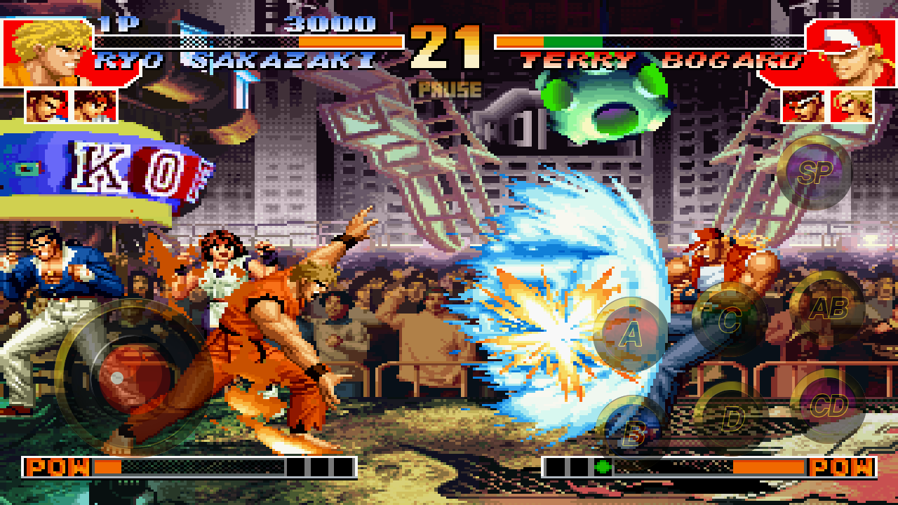 THE KING OF FIGHTERS '97 Game Screenshot