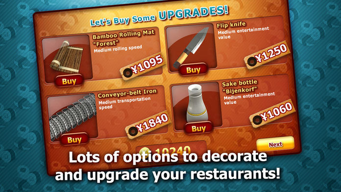 Youda Sushi Chef Premium screenshot game