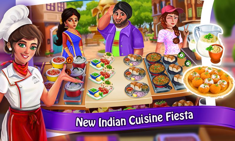 Screenshot of A Chef's Madness cooking Games