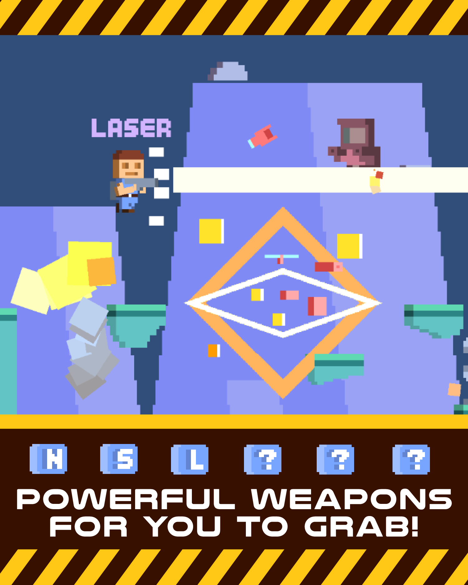 Plasma Dash - Run And Gun Endless Arcade game Game Screenshot