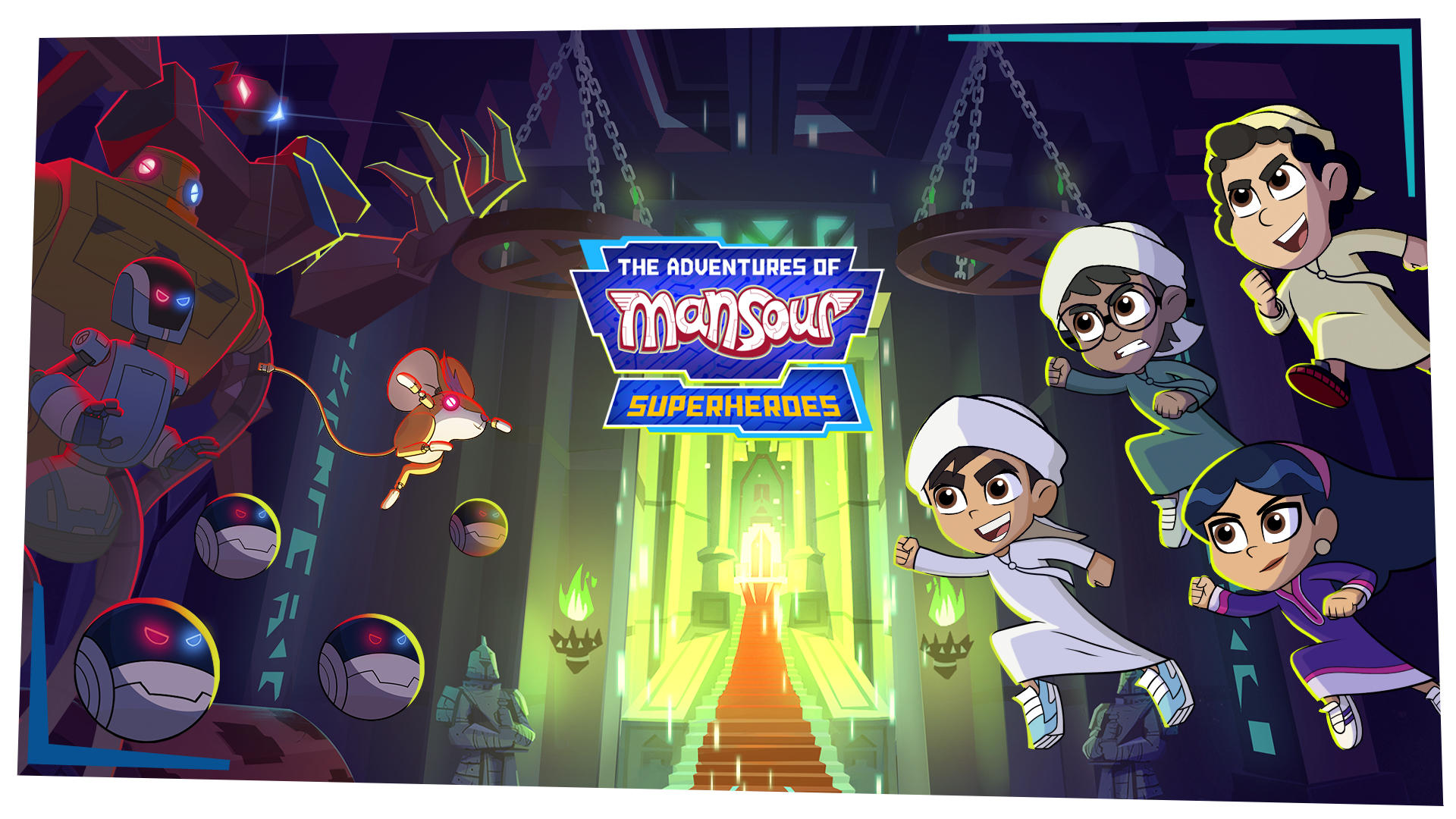 Скриншот игры Mansour: Superhero Adventures