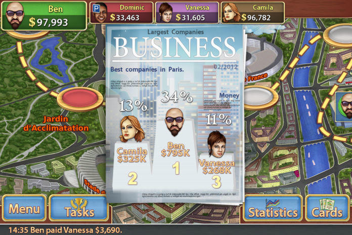 Trade Mania for iPhone Game Screenshot