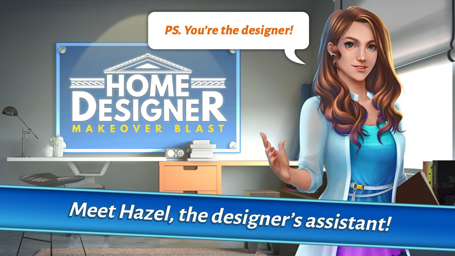 Home Designer - Match + Blast to Design a Makeover 遊戲截圖