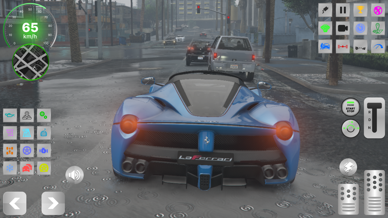 Ferrari LaFerrari Supercar Max Game Screenshot