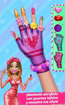 Captura de Pantalla del Juego Arte de uñas – Moda Dulce