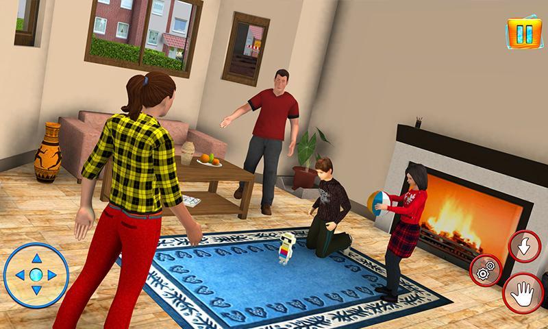 Virtual DAD : Amazing Family Man Game Screenshot