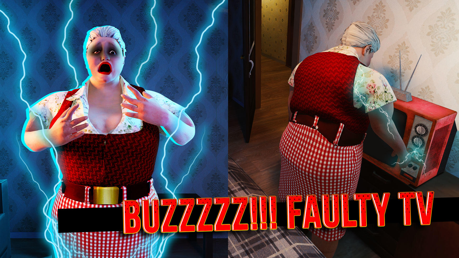 Bad Granny Crazy Prank Game Screenshot