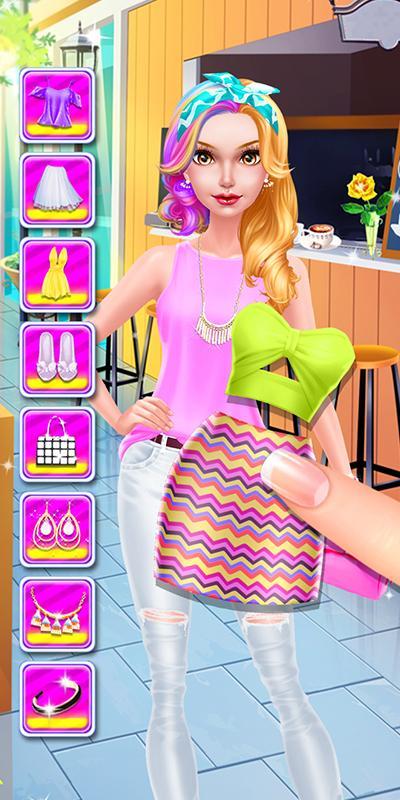 Screenshot of Fashion Doll - Hair Salon