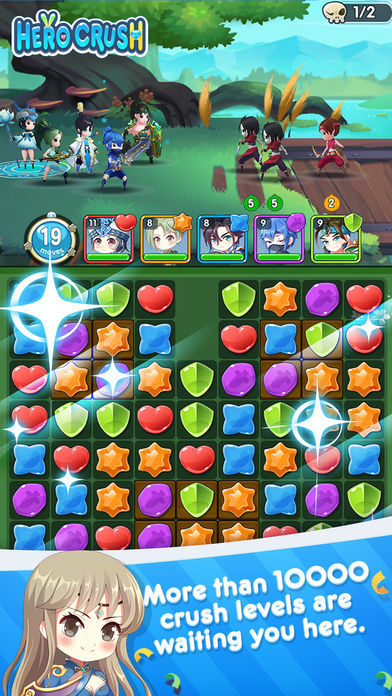 Hero Crush Tale screenshot game
