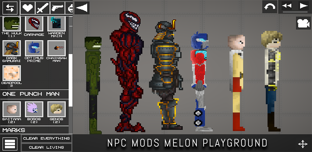 Banner of NPC Mod សម្រាប់ Melon Playgrnd 2.2