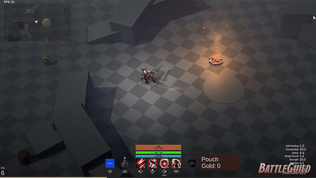 Screenshot of BattleGuild