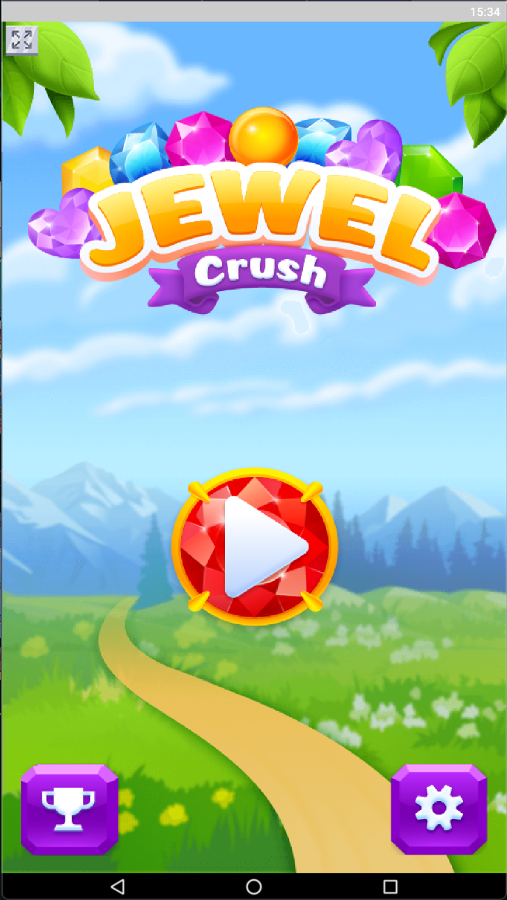 Jewel Crush: La Saga Game Screenshot