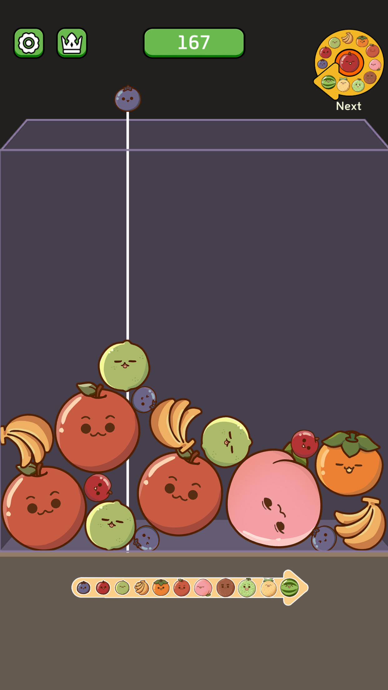 Watermelon 3D - Fruit Merge Game Screenshot