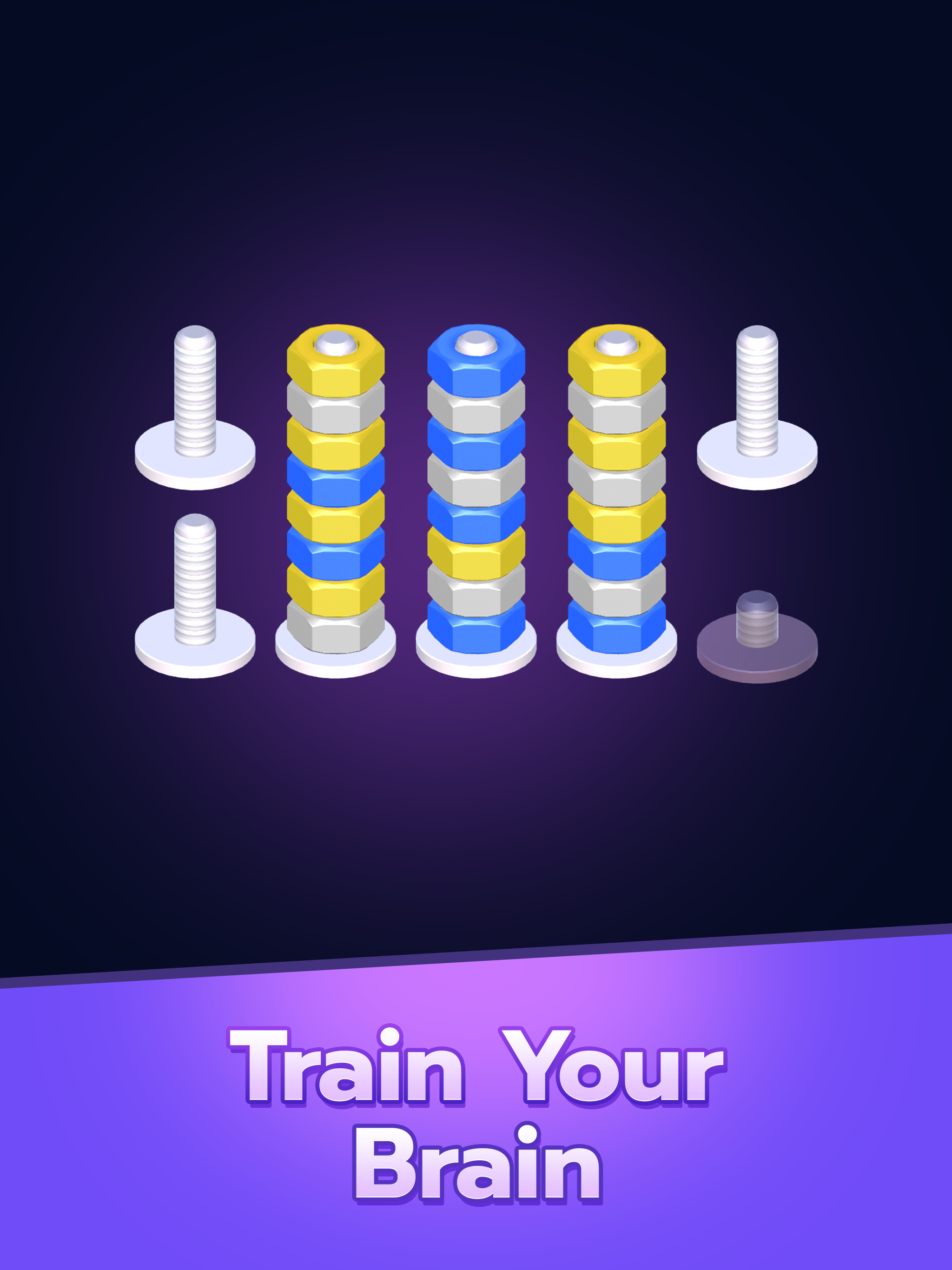 Cuplikan Layar Game Nuts And Bolts Sort