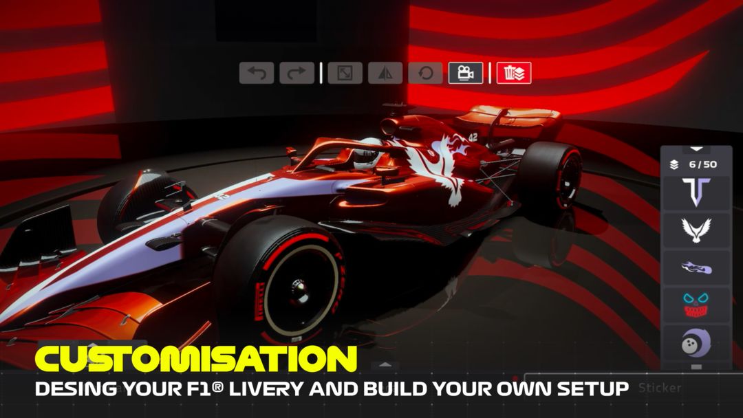 F1 Mobile Racing ภาพหน้าจอเกม