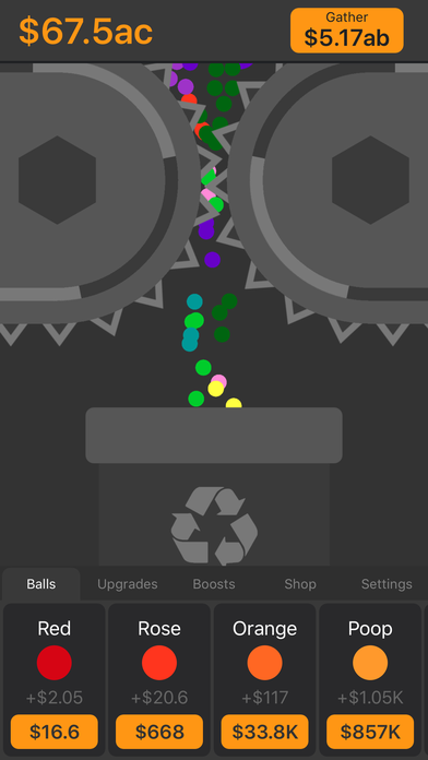 Скриншот игры Ball Smasher ™