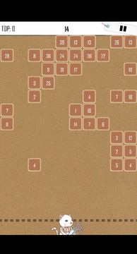 Cat hearting and Block scraps Game Screenshot