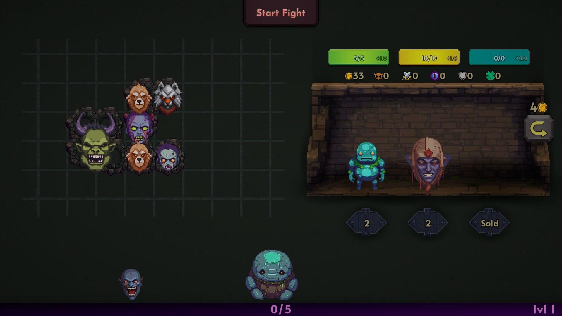 Backpack Monsters: Survivors Game Screenshot