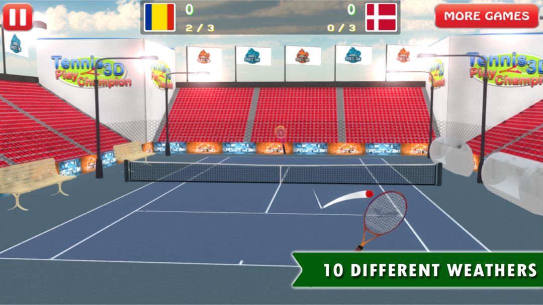 Screenshot of Tennis Championship Simulator