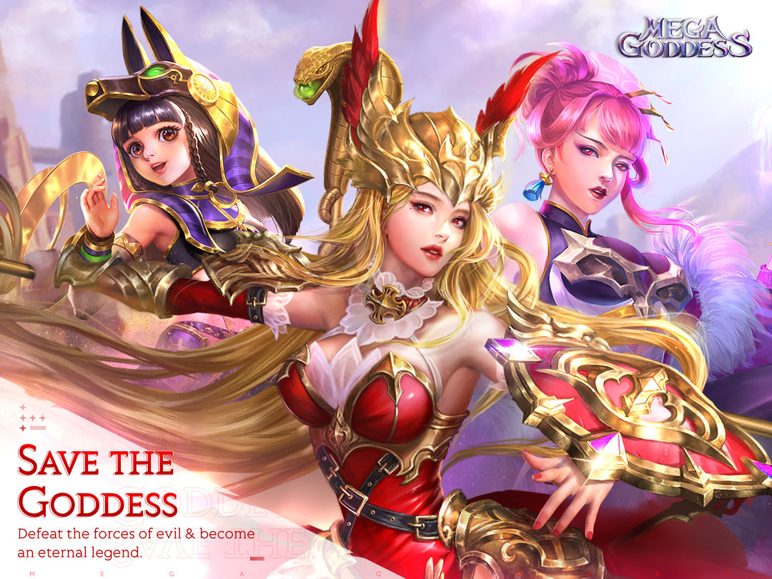 Screenshot of Mega Goddess: Eternal War