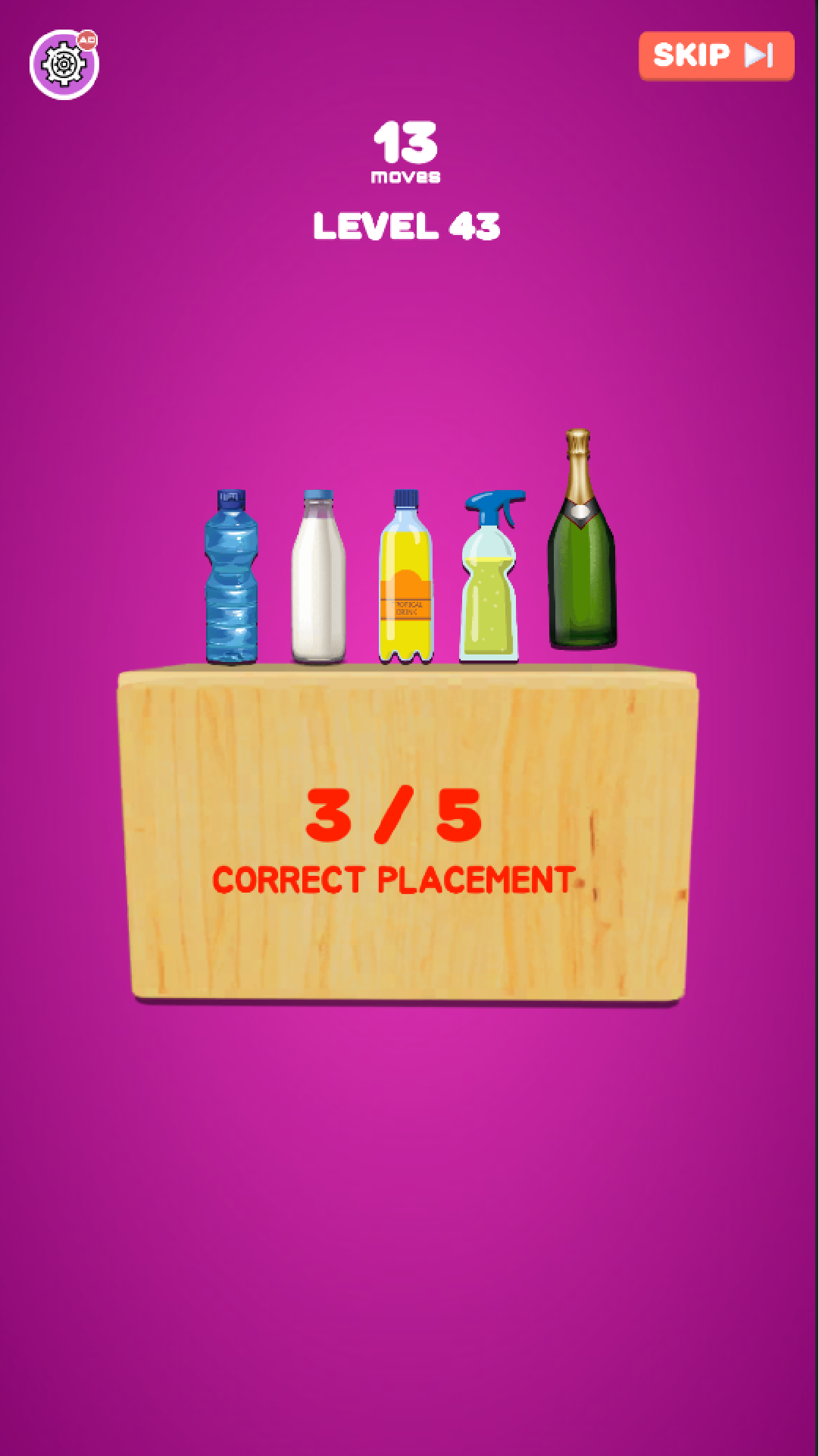 Bottle Swap Puzzle Game Screenshot
