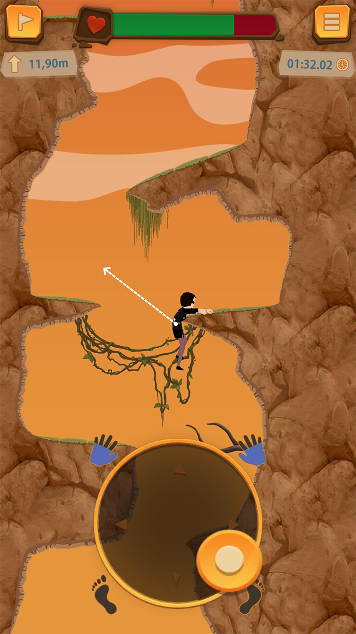 坚强攀登客 Game Screenshot