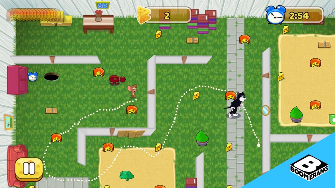 Tom & Jerry: Mouse Maze ภาพหน้าจอเกม