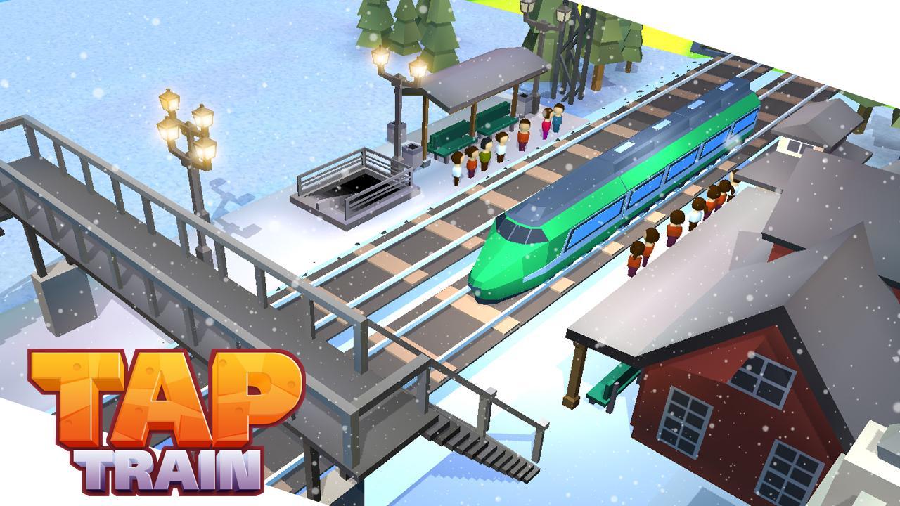 Screenshot of Tap Train Game